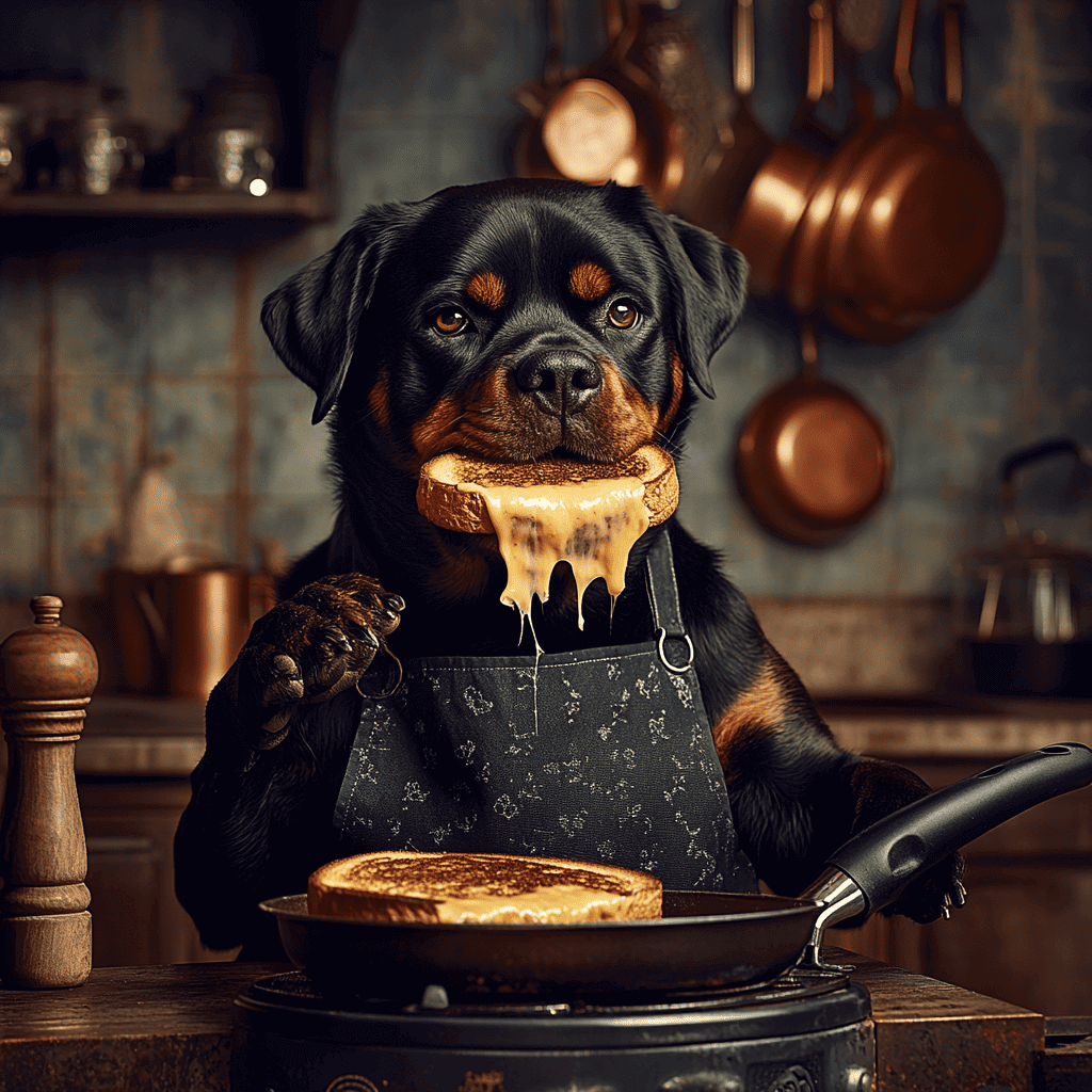 filhotes-de-rottweiler-sozinho