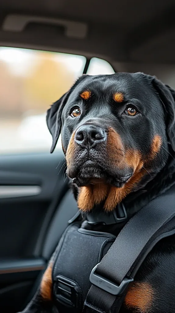 cachorro no banco da frente